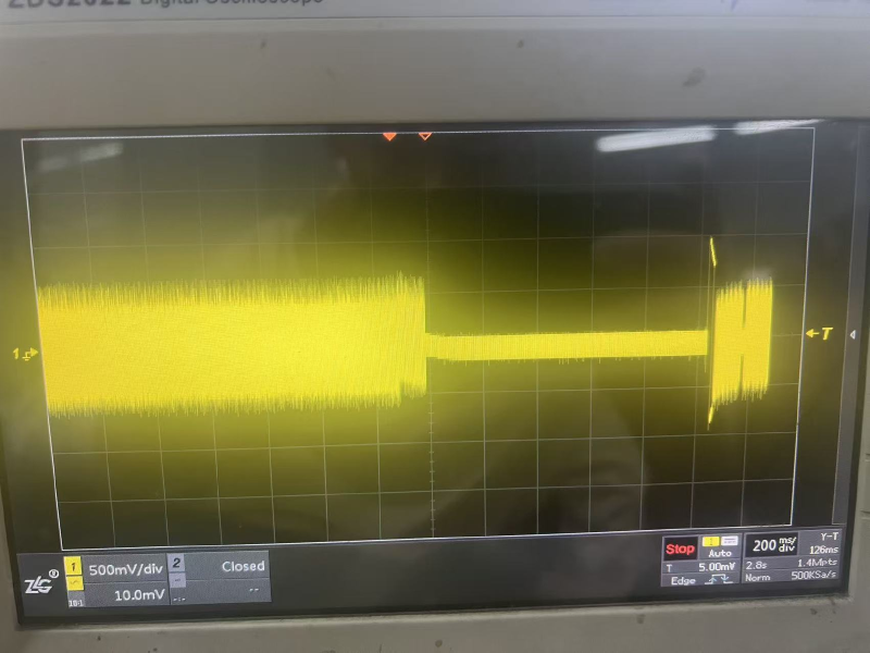 HDMI 开机过程中短暂无信号波形
